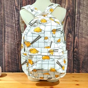 Super cute Gudetama backpack. Needs reinforcement